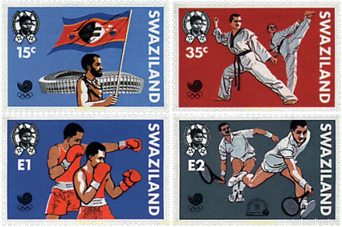 Sellos: 48076 MNH SWAZILANDIA 1988 24 JUEGOS OLIMPICOS VERANO SEUL 1988
