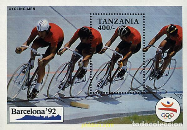 Sellos: 258038 MNH TANZANIA 1991 25 JUEGOS OLIMPICOS VERANO BARCELONA 1992