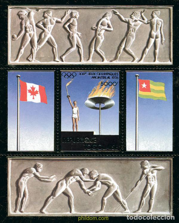 Sellos: 79456 MNH TOGO 1976 21 JUEGOS OLIMPICOS VERANO MONTREAL 1976