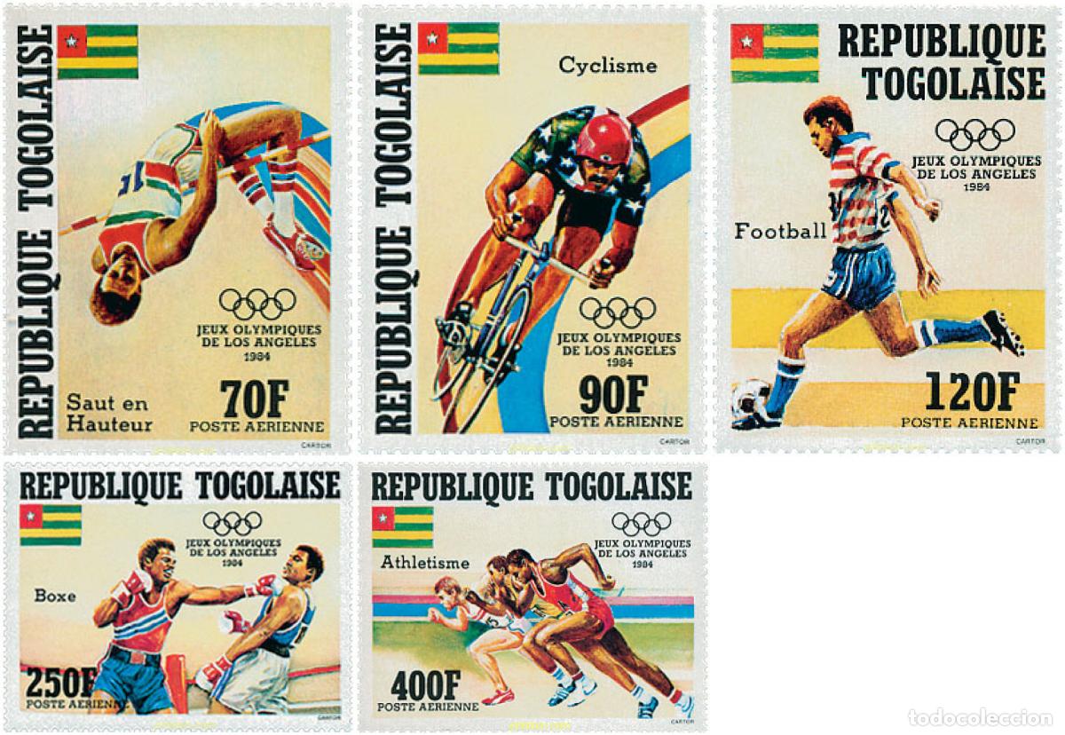 Selos: 42366 MNH TOGO 1984 23 JUEGOS OLIMPICOS VERANO LOS ANGELES 1984