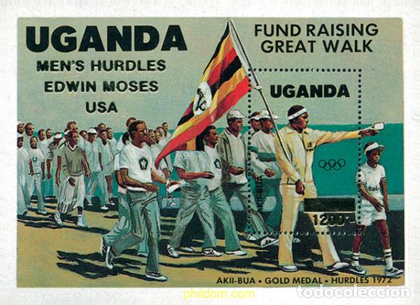Francobolli: 54448 MNH UGANDA 1985 23 JUEGOS OLIMPICOS VERANO LOS ANGELES 1984