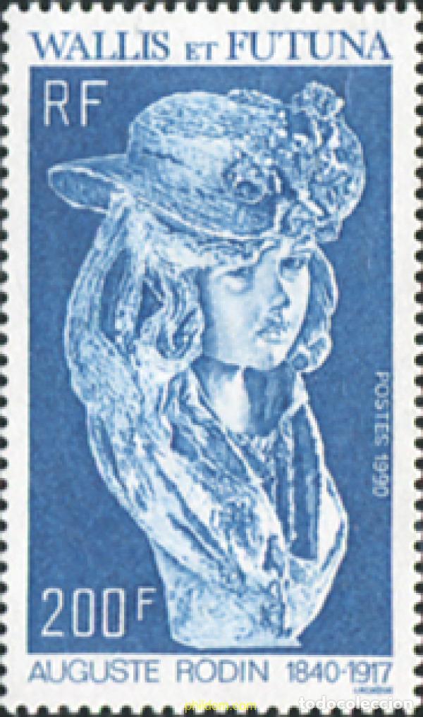 Sellos: 574655 MNH WALLIS Y FUTUNA 1987 DIA DE AUGUSTO RODIN