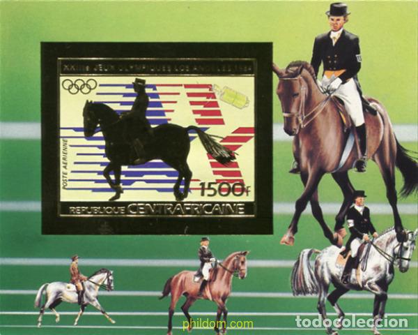 Sellos: 16613 MNH CENTROAFRICANA 1983 23 JUEGOS OLIMPICOS VERANO LOS ANGELES 1984