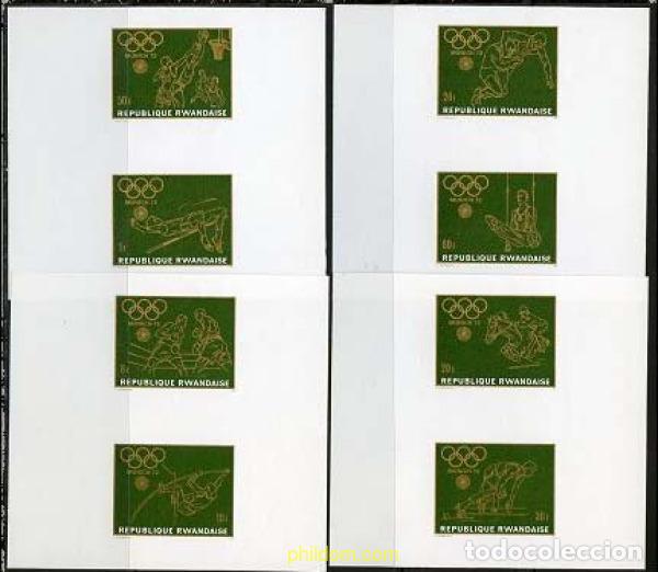Sellos: 221553 MNH RUANDA 1971 20 JUEGOS OLIMPICOS VERANO MUNICH 1972