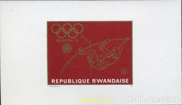 Sellos: 221658 MNH RUANDA 1971 20 JUEGOS OLIMPICOS VERANO MUNICH 1972
