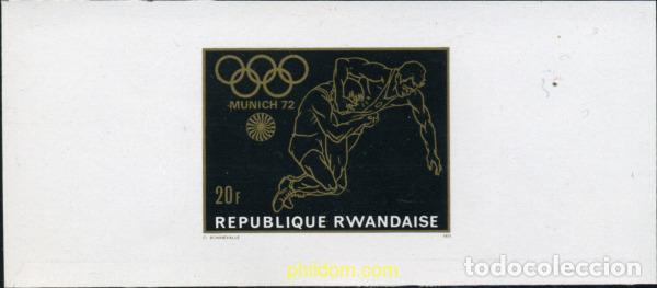 Sellos: 221659 MNH RUANDA 1971 20 JUEGOS OLIMPICOS VERANO MUNICH 1972