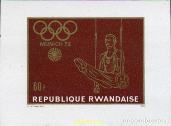 Sellos: 221677 MNH RUANDA 1971 20 JUEGOS OLIMPICOS VERANO MUNICH 1972