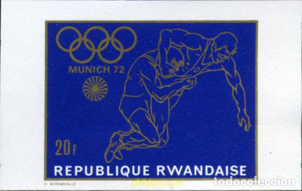 Sellos: 221689 MNH RUANDA 1971 20 JUEGOS OLIMPICOS VERANO MUNICH 1972