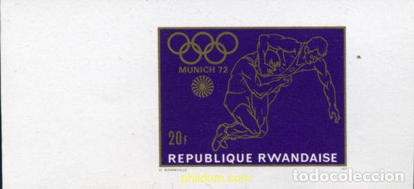 Sellos: 221690 MNH RUANDA 1971 20 JUEGOS OLIMPICOS VERANO MUNICH 1972