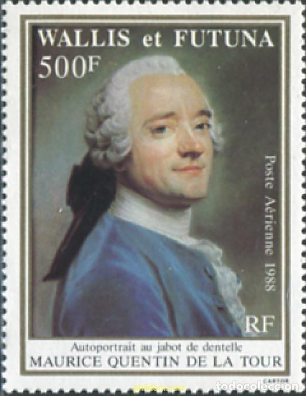 Sellos: 575632 MNH WALLIS Y FUTUNA 1988 M.QUENTIN DE LA TOUR