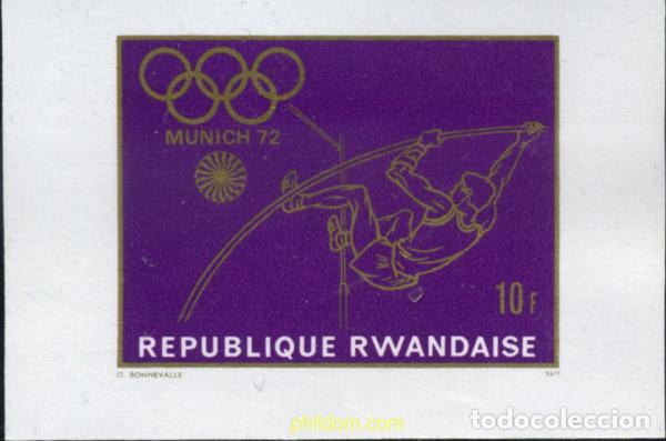 Briefmarken: 221813 MNH RUANDA 1971 20 JUEGOS OLIMPICOS VERANO MUNICH 1972