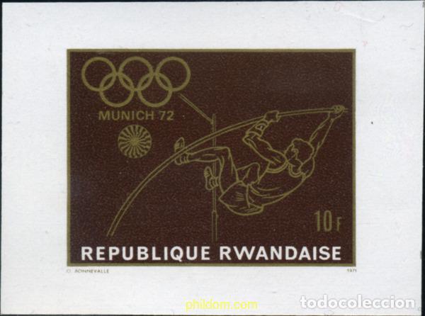 Briefmarken: 221815 MNH RUANDA 1971 20 JUEGOS OLIMPICOS VERANO MUNICH 1972