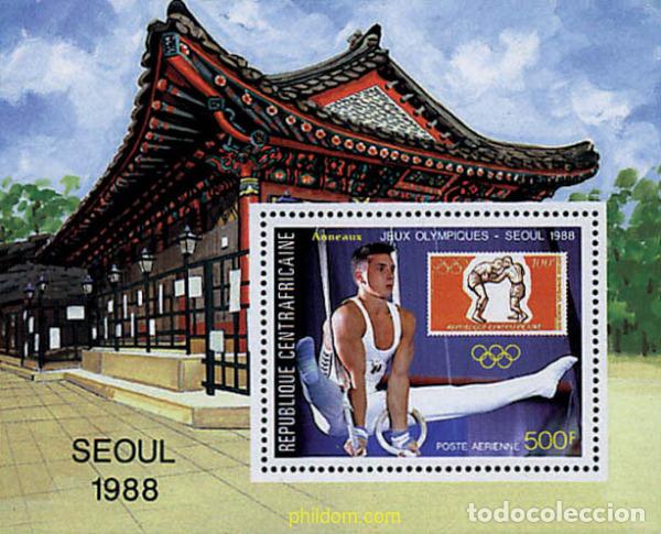 Briefmarken: 68681 MNH CENTROAFRICANA 1988 24 JUEGOS OLIMPICOS VERANO SEUL 1988