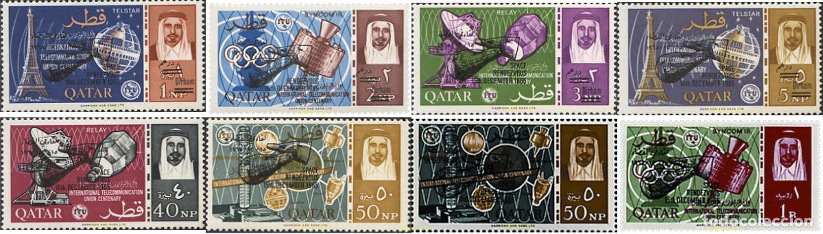 Sellos: 40082 MNH QATAR 1966 PRIMER ENCUENTRO ESPACIAL DE GEMINI VI-VII