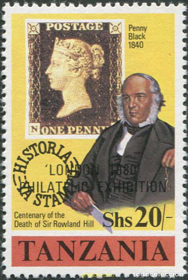 Sellos: 678371 MNH TANZANIA 1980 LONDON 80. EXPOSICION FILATELICA INTERNACIONAL