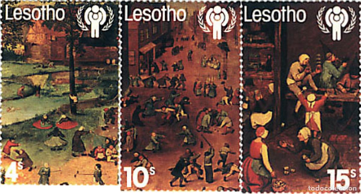 Sellos: 92924 MNH LESOTHO 1979 A&Ntilde;O INTERNACIONAL DEL NI&Ntilde;O