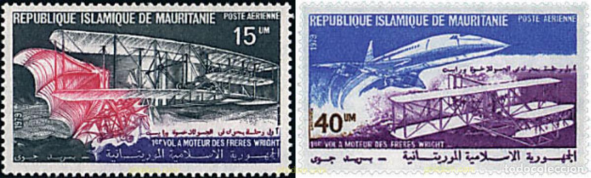 Sellos: 69809 MNH MAURITANIA 1979 PIONEROS DE LA AVIACION