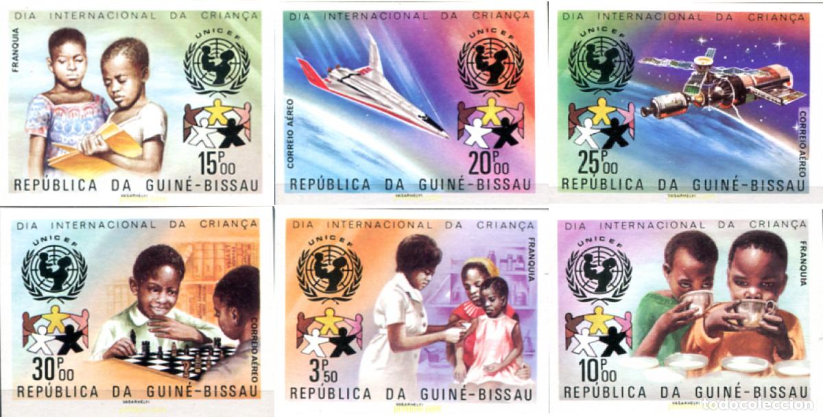 Sellos: 20024 MNH GUINEA BISSAU 1979 A&Ntilde;O INTERNACIONAL DEL NI&Ntilde;O