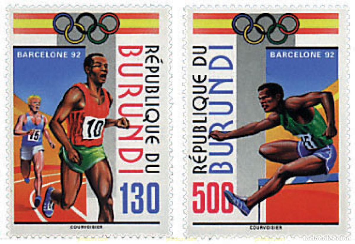 Sellos: 73425 MNH BURUNDI 1992 25 JUEGOS OLIMPICOS VERANO BARCELONA 1992
