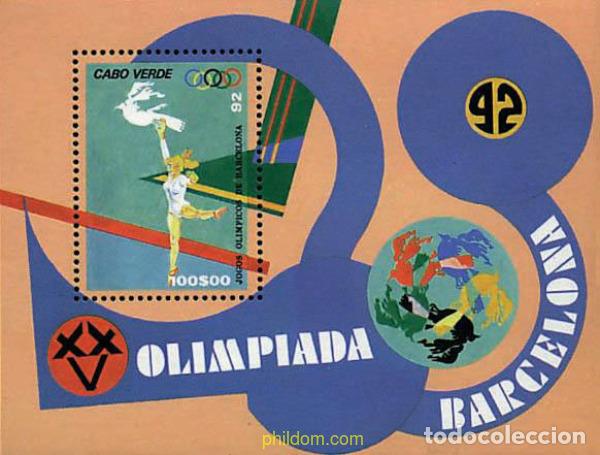 Sellos: 54485 MNH CABO VERDE 1992 25 JUEGOS OLIMPICOS VERANO BARCELONA 1992