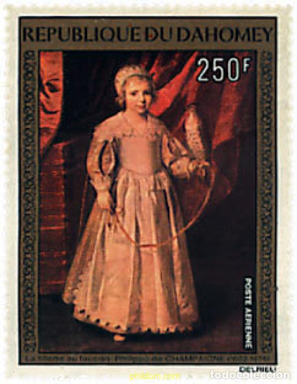 Sellos: 27950 MNH DAHOMEY 1974 300 ANIVERSARIO DE LA MUERTE DE PHILIPPE DE CHAMPAIGNE