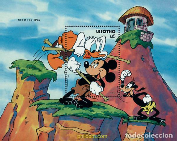 Sellos: 337941 MNH LESOTHO 1991 JUEGOS INFANTILES