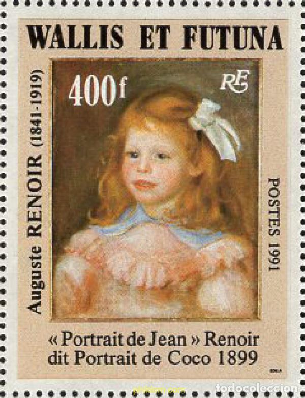 Sellos: 677484 MNH WALLIS Y FUTUNA 1991 AUGUSTE RENOIR