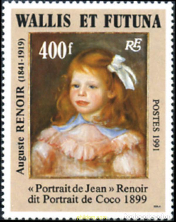 Sellos: 263624 MNH WALLIS Y FUTUNA 1991 AUGUSTE RENOIR