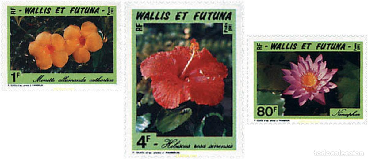 Sellos: 92982 MNH WALLIS Y FUTUNA 1991 FLORES DE WALLIS Y FUTUNA