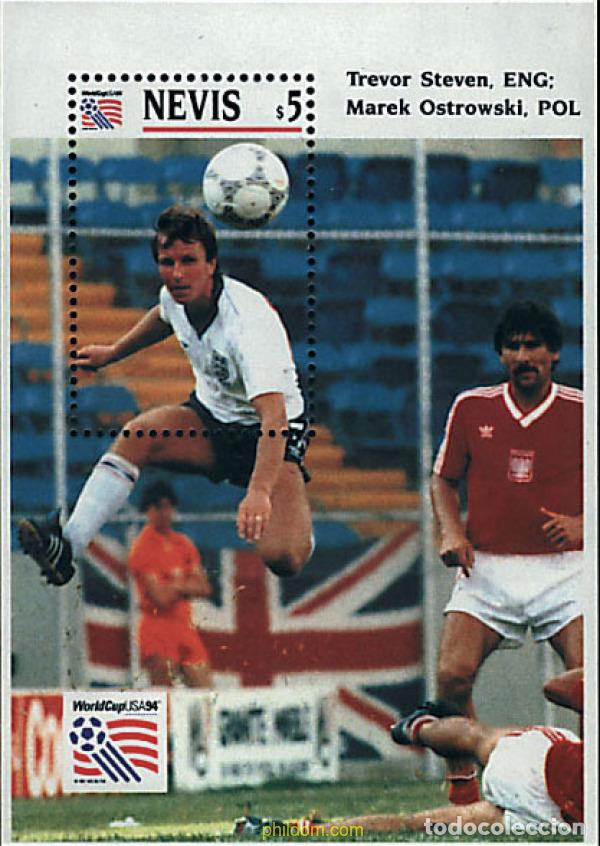 Stamps: 347414 MNH NEVIS 1993 COPA DEL MUNDO DE FUTBOL. USA-94