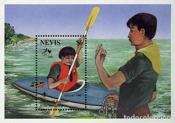 Sellos: 38884 MNH NEVIS 1995 18 JAMBOREE MUNDIAL EN HOLANDA