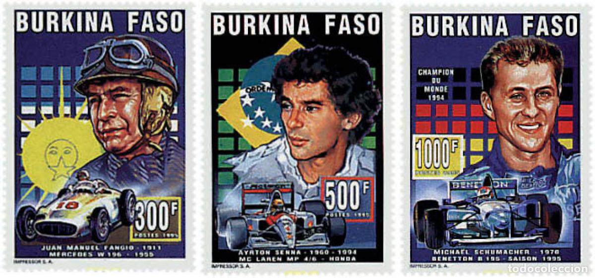 Sellos: 19186 MNH BURKINA FASO 1995 DEPORTES