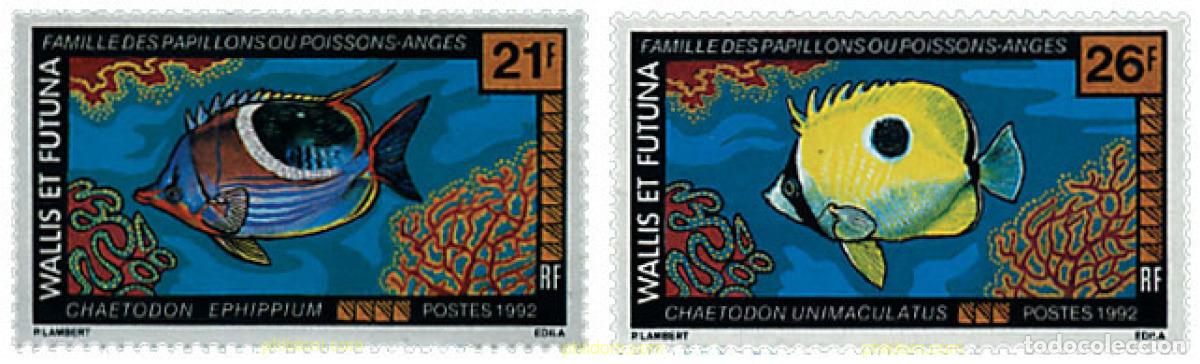 Sellos: 45869 MNH WALLIS Y FUTUNA 1992 PECES
