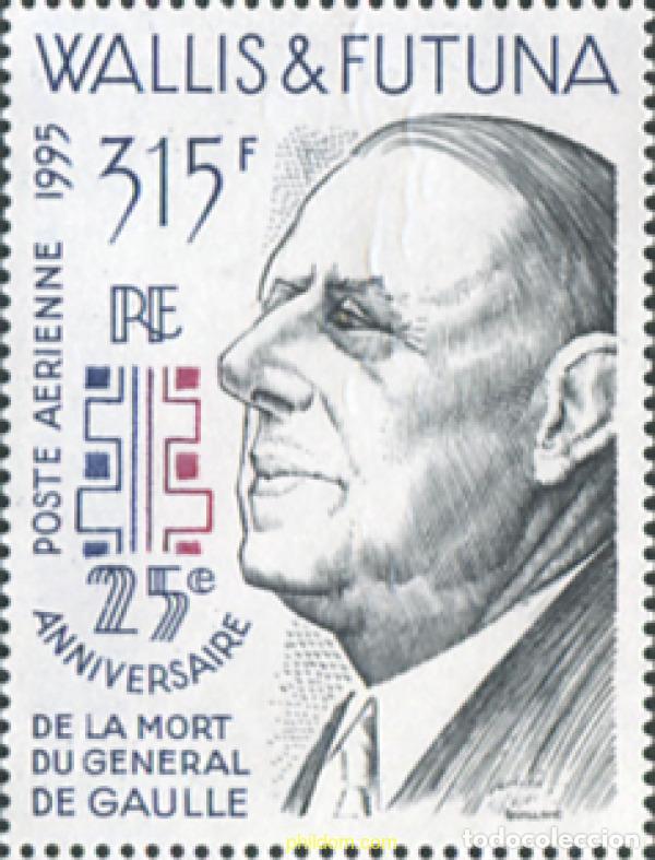 Sellos: 575705 MNH WALLIS Y FUTUNA 1995 GENERAL CHARLES DE GAULLE