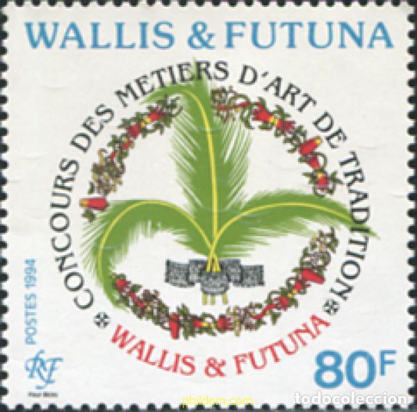 Sellos: 574716 MNH WALLIS Y FUTUNA 1994 TRADICIONES ARTISTICAS