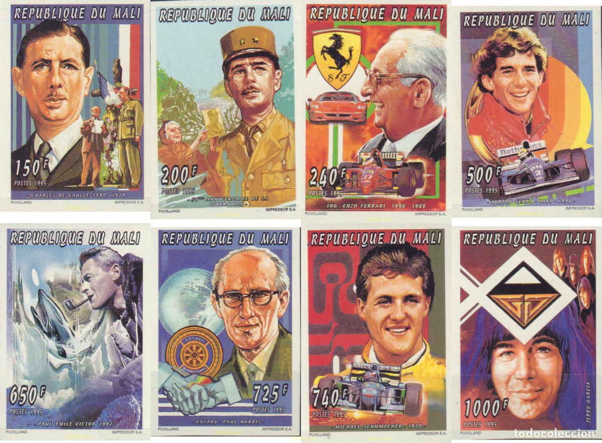 Sellos: 1716 MNH MALI 1995 PERSONAJES