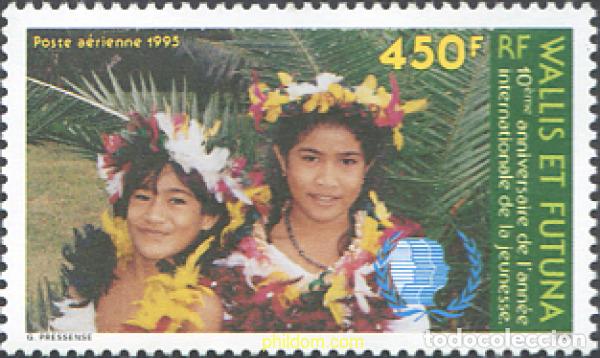 Sellos: 205416 MNH WALLIS Y FUTUNA 1995 10 A&Ntilde;O INTERNACIONAL DE LA JUVENTUD