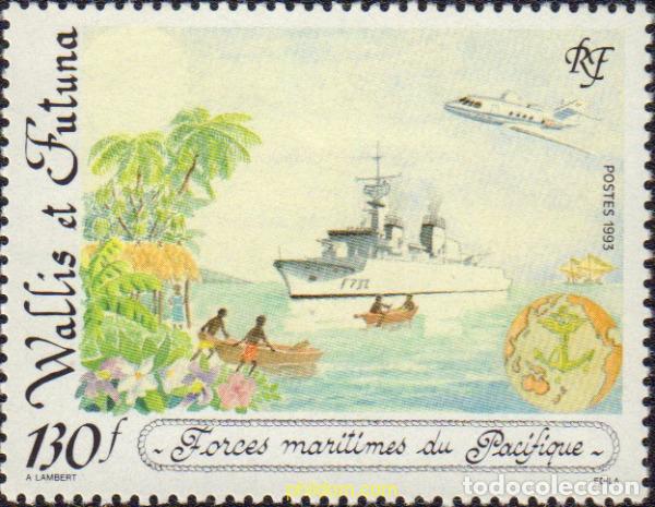 Sellos: 372471 MNH WALLIS Y FUTUNA 1993 FUERZAS MARITIMAS DEL PACIFICO