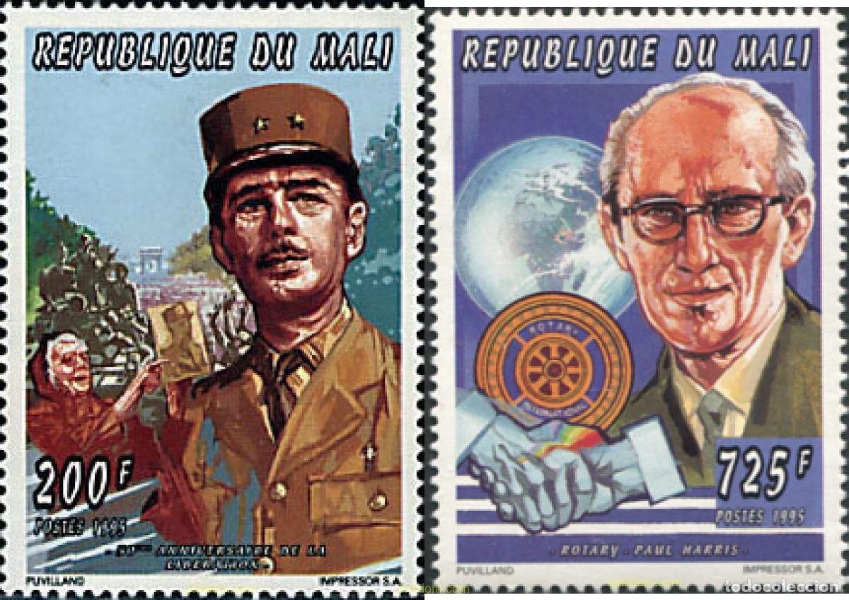 Sellos: 622751 MNH MALI 1995 PERSONAJES
