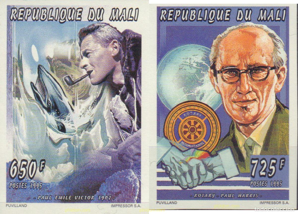 Selos: 656250 MNH MALI 1995 PERSONAJES
