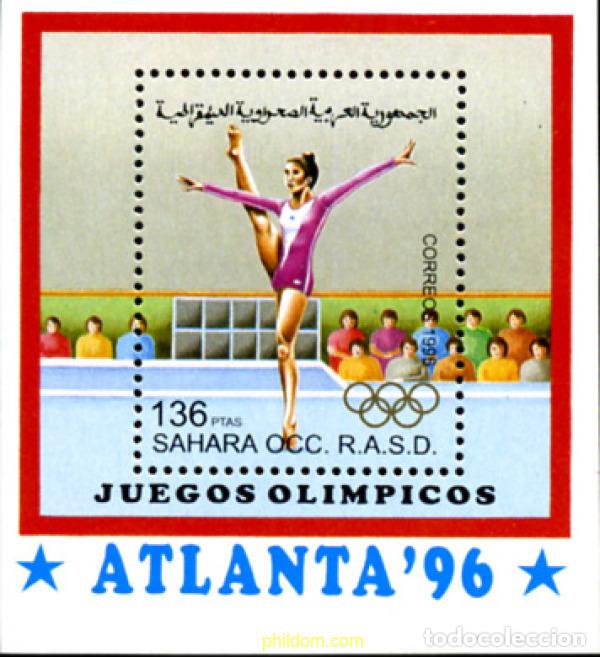Sellos: 204667 MNH REPUBLICA ARABE SAHAURI DEMOCRATICA 1996 25 JUEGOS OLIMPICOS VERANO BARCELONA 1992