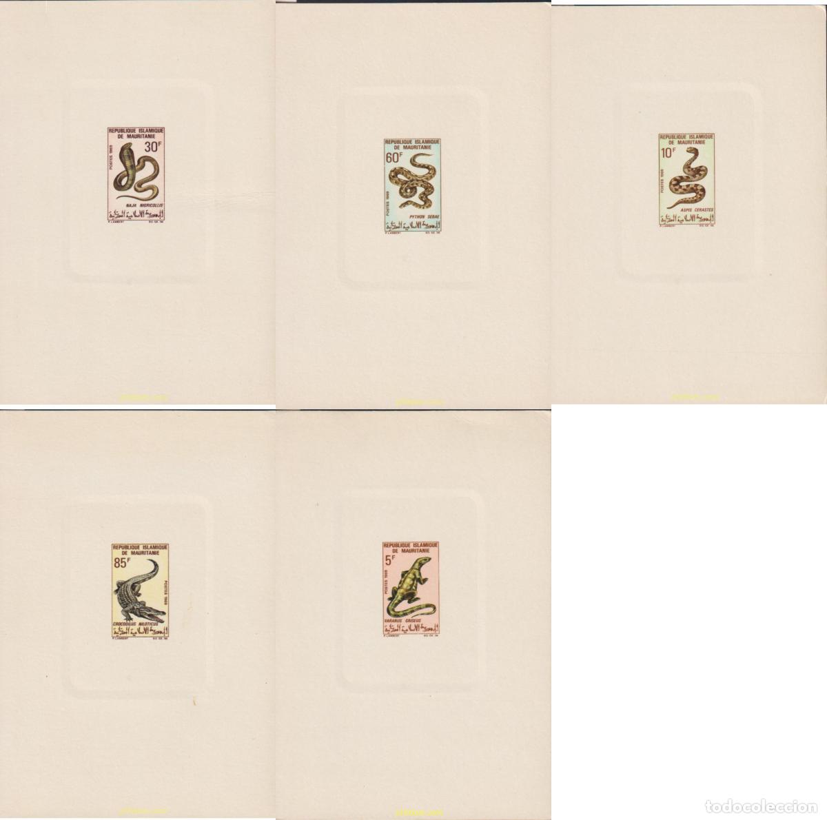Sellos: 627362 MNH MAURITANIA 1969 REPTILES