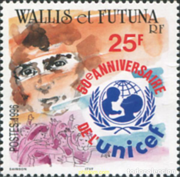 Sellos: 574976 MNH WALLIS Y FUTUNA 1996 UNICEF