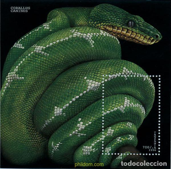 Sellos: 71212 MNH TANZANIA 1996 SERPIENTES