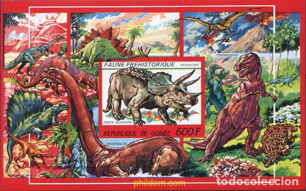 Sellos: 18404 MNH GUINEA 1987 FAUNA PREHISTORICA