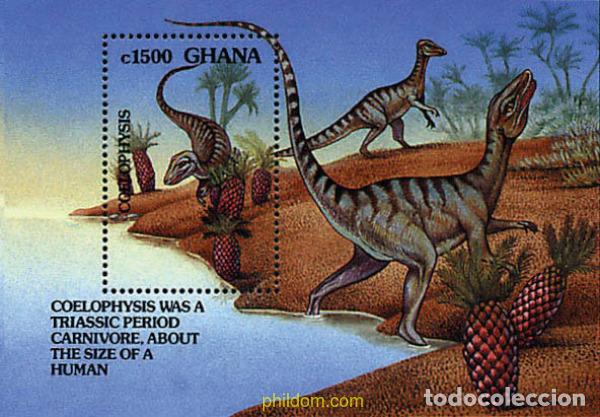 Sellos: 317411 MNH GHANA 1992 FAUNA PREHISTORICA DE AFRICA