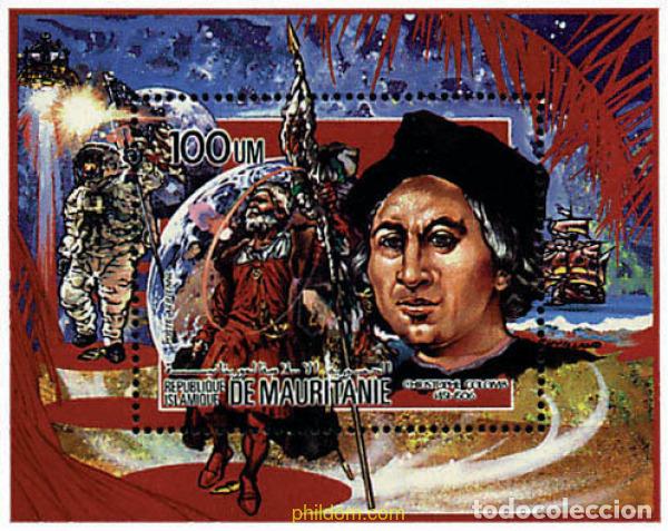 Sellos: 44121 MNH MAURITANIA 1986 CRISTOBAL COLON