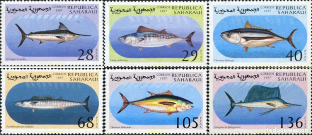 Sellos: 35723 MNH REPUBLICA ARABE SAHAURI DEMOCRATICA 1997 PECES