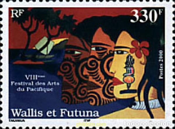 Sellos: 88761 MNH WALLIS Y FUTUNA 2000 VIII FSTIVAL DE LAS ARTES DEL PACIFICO