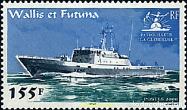 Sellos: 57005 MNH WALLIS Y FUTUNA 2000 BARCO LA GLORIEUSE